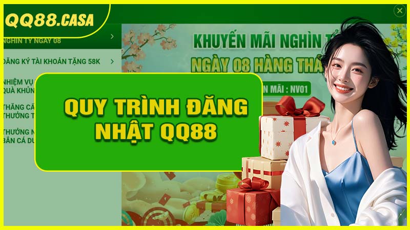 Quy trình đăng nhập vào QQ88